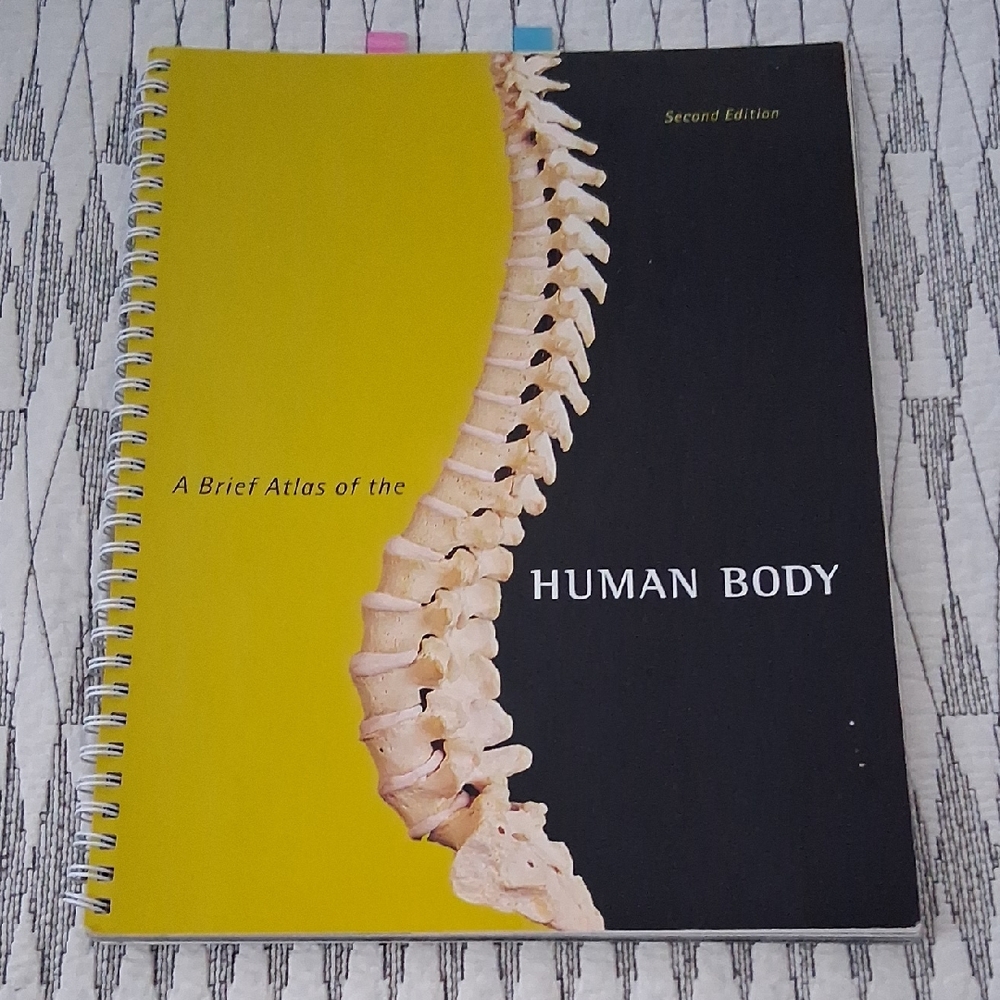 Brief Atlas of the Human Body Spiral Bound Book